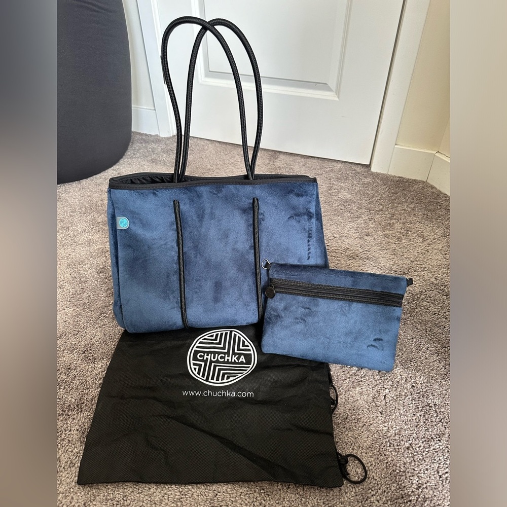 Chuchka Eli Velvet Tote - LIKE NEW!
